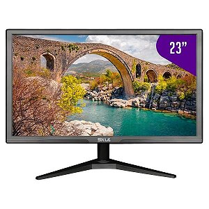 Monitor 23" Skul Full HD 1920x1080 5ms Hdmi+Vga Vesa Sm235Ms75Y
