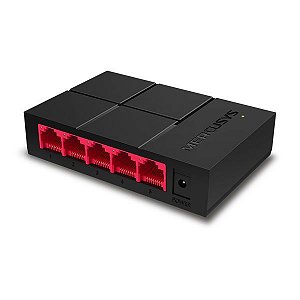 Switch Gigabit 05 Portas (100/1000Mbps) Mercusys MS105G