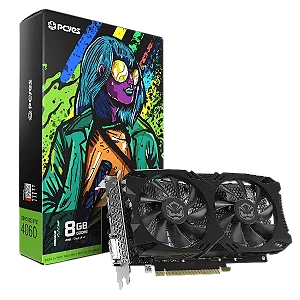 Placa de Video Gpu Rtx 4060 Gddr6 8Gb 128Bits Full Size Dual Fan - Pvr40608Gr6Df2