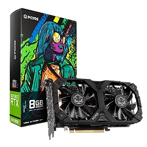 placa de video Gpu Rtx 2060 Super Gddr6 8Gb 256Bit Full Size Dual Fan  - Pvr20608Tigr6Df4