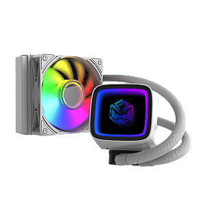 Water Cooler Pcyes Tundra White Ghost Argb 120Mm - Wctwg120