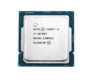 Processador Intel 10ªG Core i7-10700T 8 Núcleos 16 Threads 2.0Ghz 35W 16MB Cache 14nm LGA1200 SEM COOLER