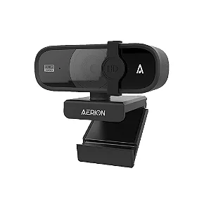 WebCam Usb Full Hd 1080p Visus 100 Com Microfone Aerion Web100 Preto