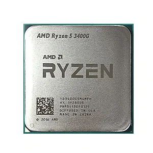 Processador AMD AM4 Ryzen 5 3400G OEM Sem Cooler