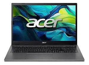 Notebook Acer Aspire Go 15 AG15-51P-379H Intel Core i3-1215U 8GB 256GB SSD 15.6" Windows 11 + Office Pro Plus 2021