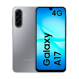 Celular Smartphone Samsung Galaxy A17 4G 128GB 4GB RAM Cinza