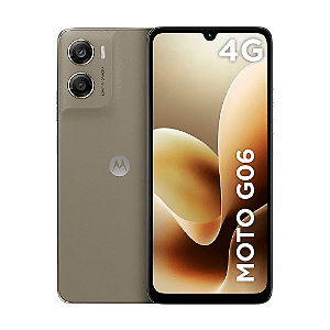 Celular Smartphone Motorola Moto G06 256GB 12GB (4GB RAM + 8GB Ram Boost Bege