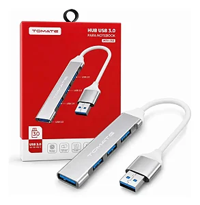 Hub USB 3.0 Com 4 Portas Usb-A  Tomate  MTV-753