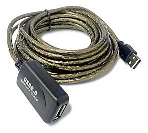 Cabo Extensor USB 2.0 Portas A/M x A/F - 5 Metros