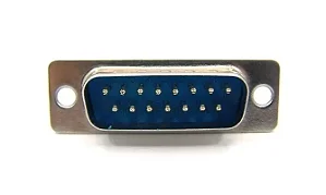 Adaptador Conector Macho com Pinos DB15