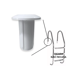 Chumbador Fixador de Escada em Plástico Para Piscina - NETUNO