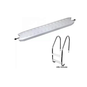 Degrau Plástico Com Tirante Para Escada de Piscina - NETUNO