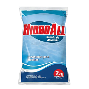 Sulfato de Alumínio 2kg - HIDROALL