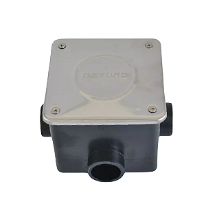 Caixa de Passagem para Led  Tampa Inox Netuno