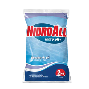Elevador de pH 2kg Barrilha Hidroall para Piscinas