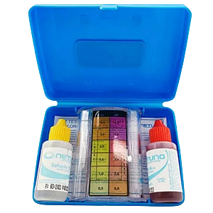 Estojo Teste "PH e Cloro" Netuno