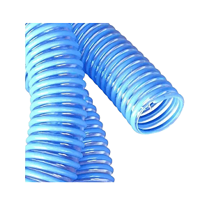 Mangueira Siliconada Azul/Transp. 38mm (1 1/2" polegada) NV - NETUNO