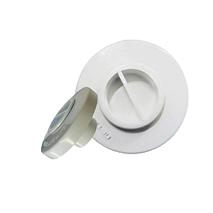 Dispositivo de Aspiração cano 50mm Rosca Fina p/ piscina Alvenaria Netuno