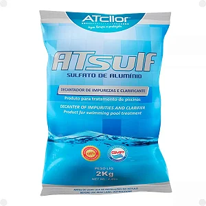 Sulfato de Alumínio para Piscina 2kg Atcllor