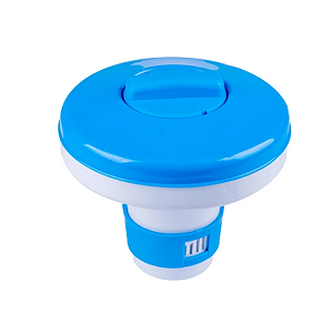 Mini Clorador Flutuante Netuno para Pastilhas de Cloro | Ideal para Spas e Piscinas Pequenas