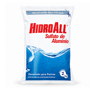 Sulfato de Alumínio 2kg Hidroall