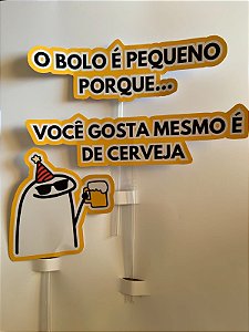 Topo de bolo simples