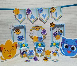 🎉 Kit Festa Bolofofos Personalizado – Só um Bolinho 🎉