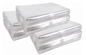 Saco Plástico Cristal Bd 60x80 0,20 Transparente Pcte 1kg