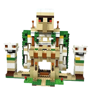 A  Fortaleza do Golem de Ferro - Minecraft