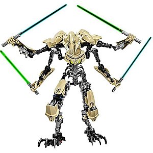 Action Figure General Grievous Star Wars - Blocos de Montar