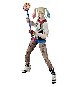 Action Figure Harley Quinn Arlequina Esquadrão Suicida Dc Comics - Original FondJoy
