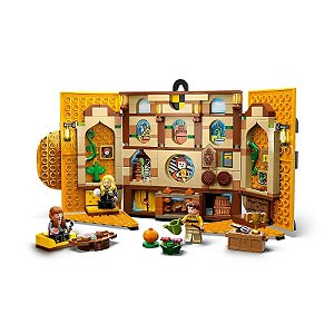 Banner da Casa Lufa-Lufa Harry Potter