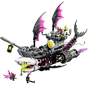 Blocos de Montar DREAMZzz - Navio Tubarão Pesadelo 60 cm