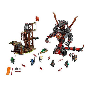 Blocos de Montar O Alvorecer a Ferro e Fogo Ninjago