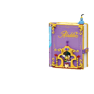 Book Aladdin - Blocos de Montar