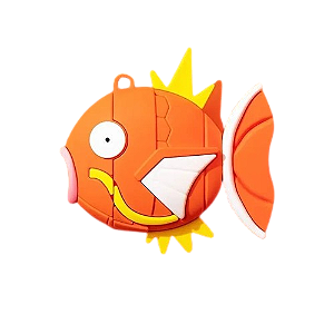 Case capa Silicone para AirPods Magikarp- Pokémon