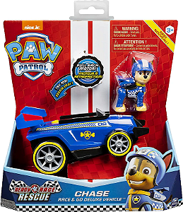 Chase Deluxe Ready Raca Rescue Patrulha Canina - Nickelodeon