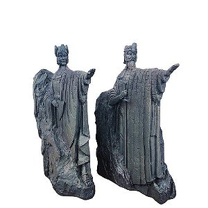 Conjunto 2 Estátuas Os Argonautas O Senhor dos Anéis