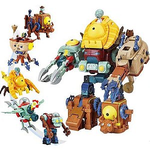 Conjunto 5 Bonecos Dr. Zumbão