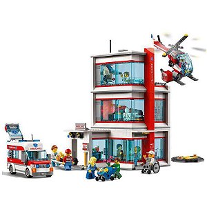 Conjunto de blocos Hospital City 964 peças