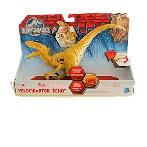 Dinossauro Velociraptor Echo Jurassic World - Hasbro