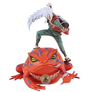 Diorama Jiraiya e Gamabunta Naruto Shippuden