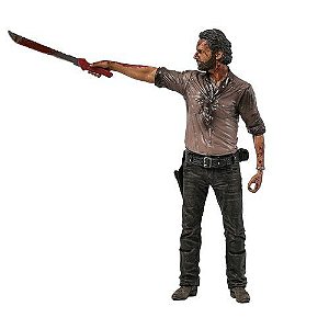 Estátua Rick Grimes Vigilante Edition The Walking Dead