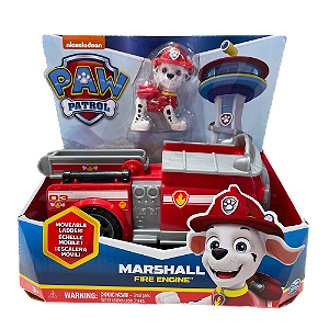 Marshall Fire Engine Carro de operações Patrulha Canina - Nickelodeon