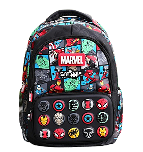 Mochila Escolar Marvel Heroes Original Smiggle