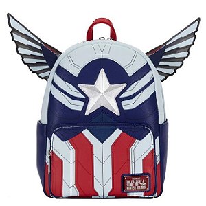 Mochila Falcão e o Soldado Invernal Marvel - Original Loungefly