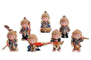 Pack 6 Mini Figures Wukong - Black Myth Wukong