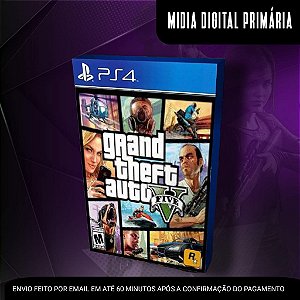 Grand Theft Auto V Ps4 Mídia Digital (Primária)