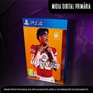 Madden NFL 20 Ps4 Mídia Digital (Primária)