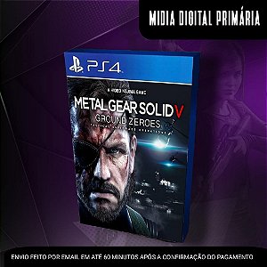 Metal Gear Solid V Ground Zeroes Ps4 Mídia Digital (Primária)